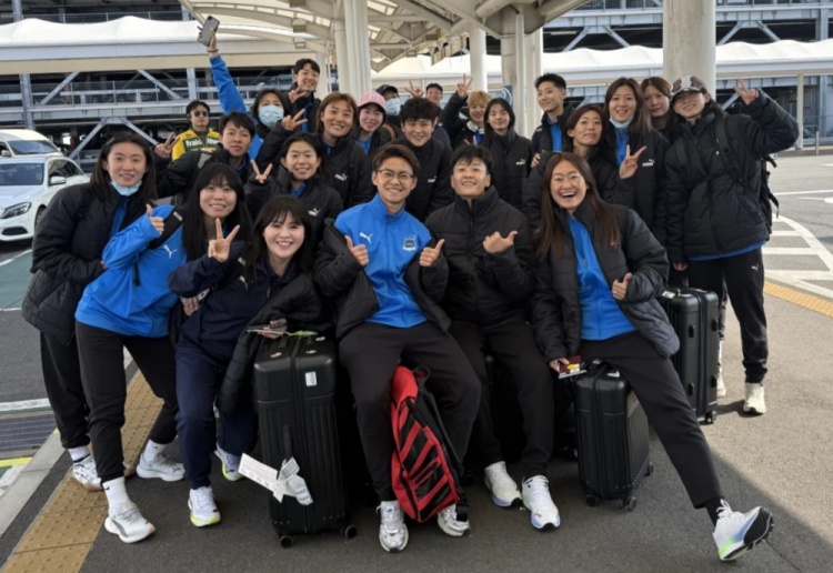 武漢女足前往日本參加女足亞冠!王霜曬照:日本,我們來了