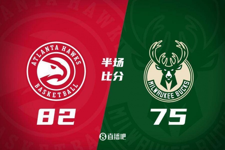 半場(chǎng)戰(zhàn)報(bào):雄鹿落后老鷹7分 字母哥21+4+5庫(kù)茲馬14+4 吹楊16+10