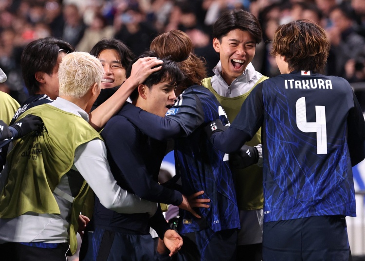 日本隊22名旅歐球員中15人來自五大聯賽,是22年3月出線時的兩倍